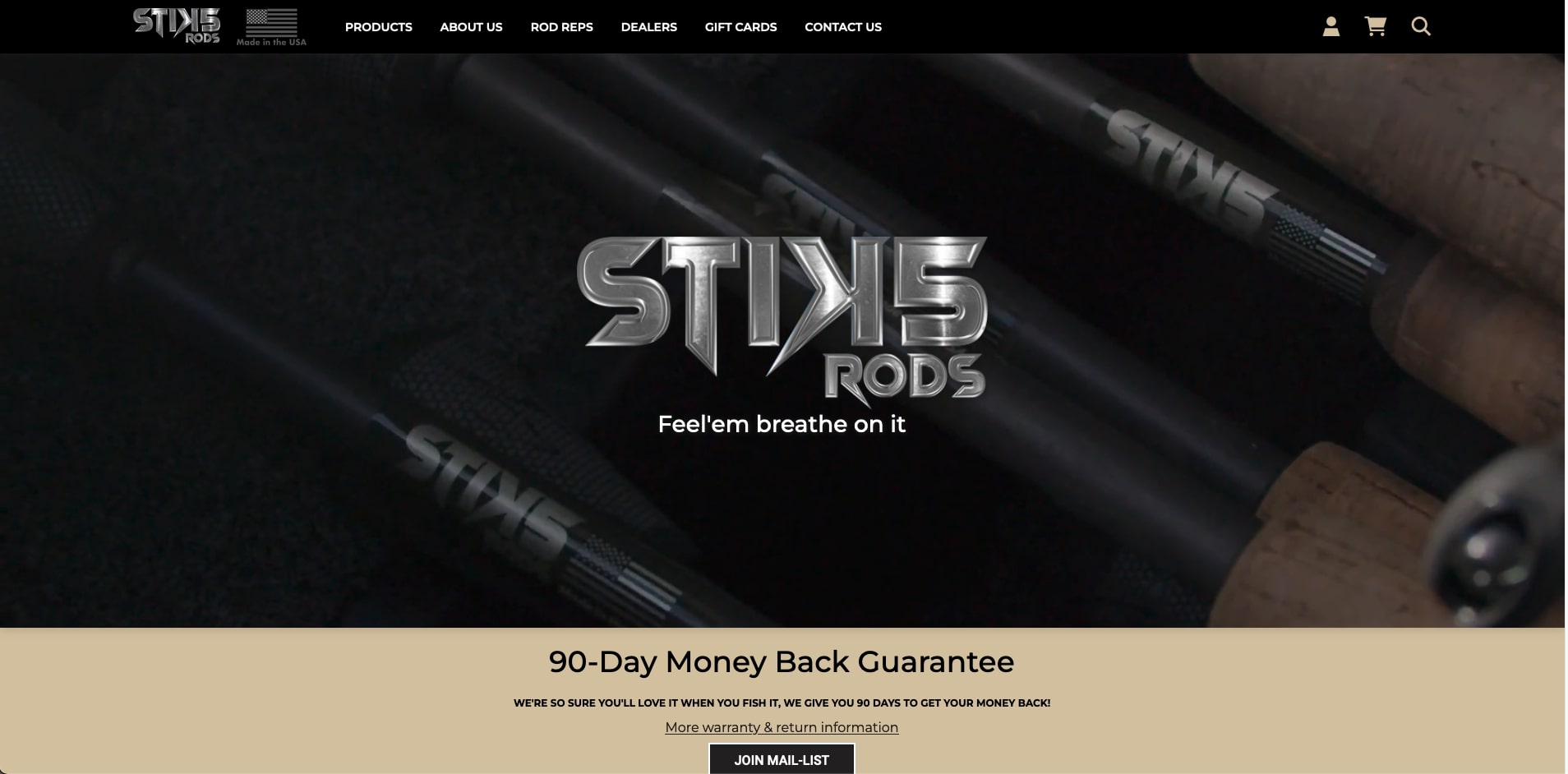 Stik5 rods