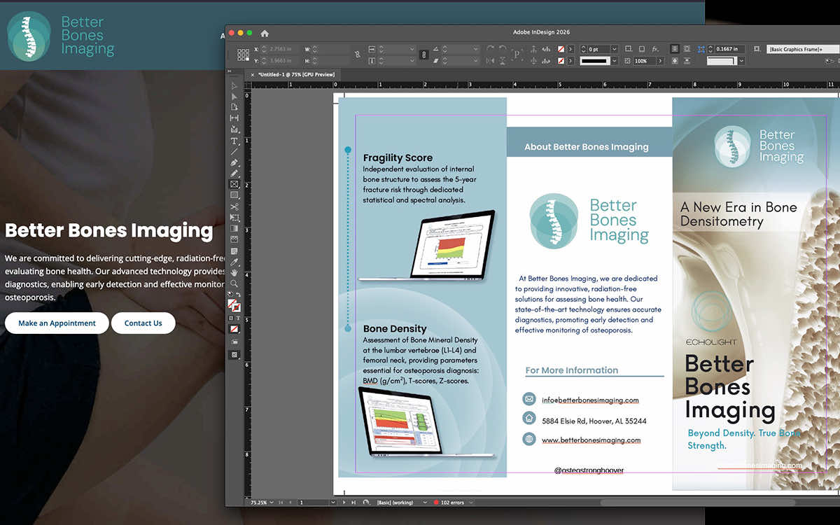 Printed brand collateral and marketing materials